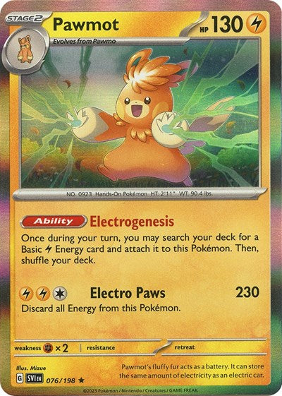 SVI: Pawmot - 076/198 (Reverse Holofoil)