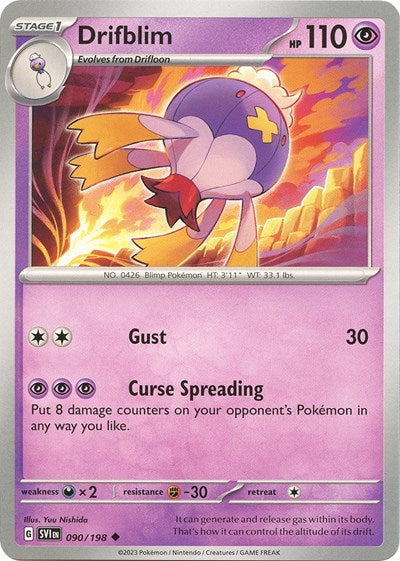 SVI: Drifblim (Reverse Holofoil)
