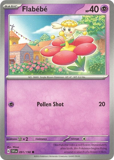 SVI: Flabebe (Reverse Holofoil)