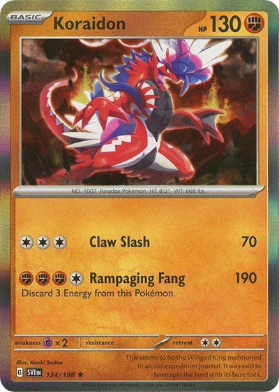 SVI: Koraidon (Reverse Holofoil)