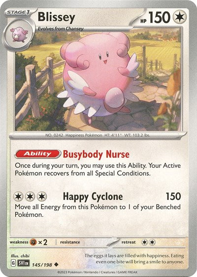 SVI: Blissey (Reverse Holofoil)
