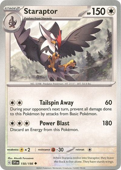 SVI: Staraptor (Reverse Holofoil)