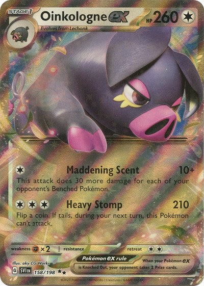 SVI: Oinkologne ex - 158/198 (Holofoil)