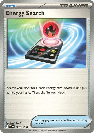 SVI: Energy Search (Reverse Holofoil)