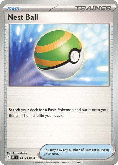 SVI: Nest Ball - 181/198 (Reverse Holofoil)
