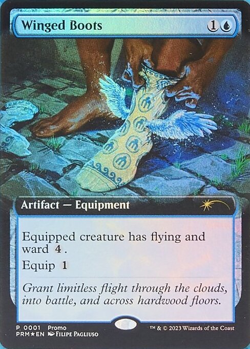 PMEI: Winged Boots (Foil)