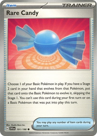 SVI: Rare Candy - 191/198 (Reverse Holofoil)