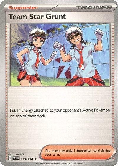 SVI: Team Star Grunt - 195/198 (Reverse Holofoil)