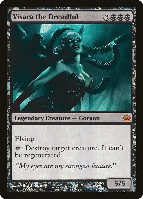 V11: Visara the Dreadful (Foil)