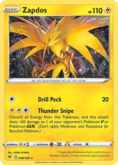 MCAP: Zapdos (Cosmos Holo) (Holofoil)
