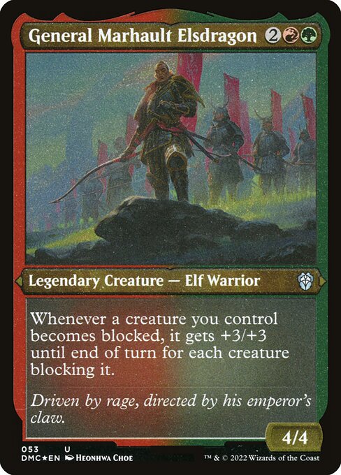 DMC: General Marhault Elsdragon (Foil Etched)