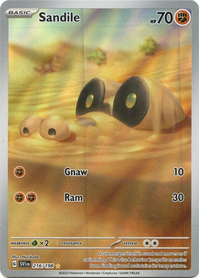 SVI: Sandile - 216/198 (Holofoil)