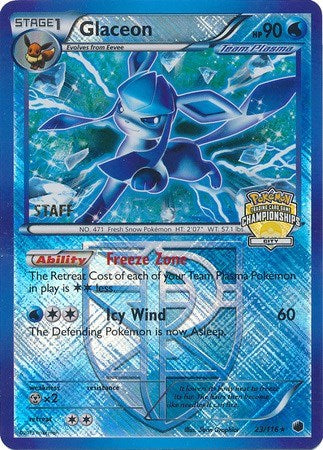 PR: Glaceon - 23/116 (City Championships) [Staff] (Holofoil)