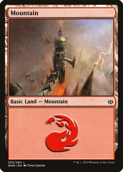 WAR: Mountain (259)
