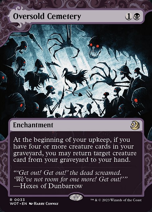 WOT: Oversold Cemetery (Foil)