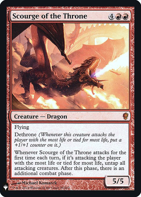 PLST: Scourge of the Throne (Foil)