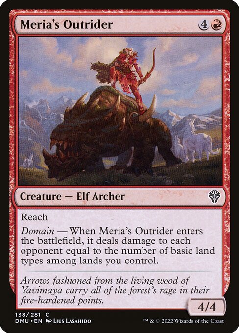 DMU: Meria's Outrider (Foil)