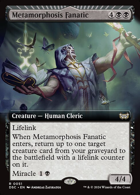 DSC: Metamorphosis Fanatic (Extended Art) (Foil)