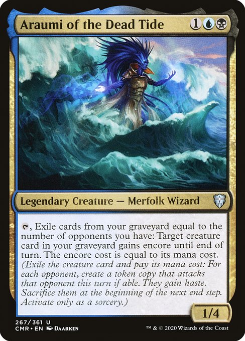 CMR: Araumi of the Dead Tide (Foil)