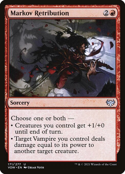 VOW: Markov Retribution (Foil)