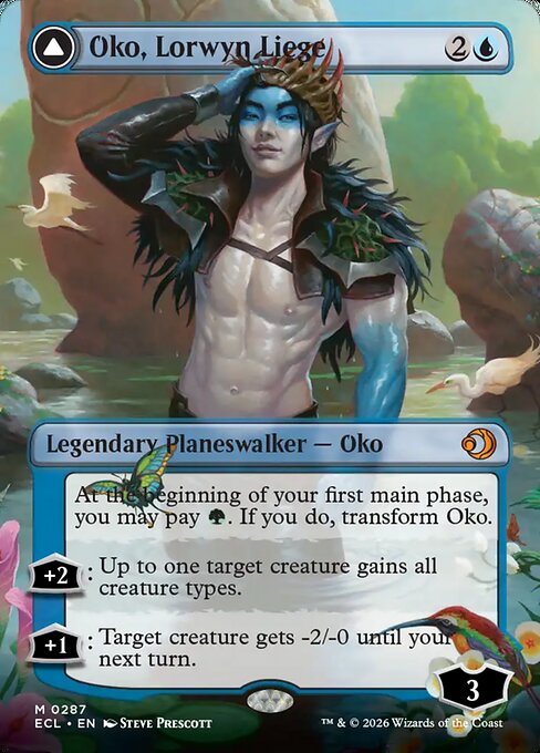 ECL: Oko, Lorwyn Liege (Borderless) (Foil)