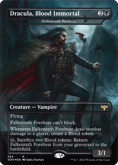 VOW: Dracula, Blood Immortal - Falkenrath Forebear