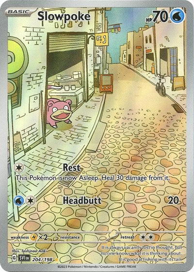 SVI: Slowpoke - 204/198 (Holofoil)