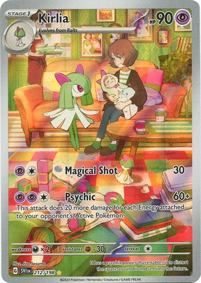 SVI: Kirlia - 212/198 (Holofoil)
