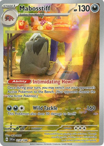 SVI: Mabosstiff - 218/198 (Holofoil)