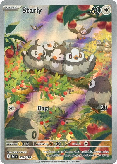 SVI: Starly - 221/198 (Holofoil)