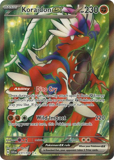 SVI: Koraidon ex - 231/198 (Holofoil)