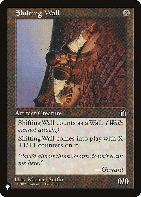 PLST: Shifting Wall
