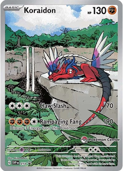 SVP: Koraidon - 014 (Pokemon Center Exclusive) (Holofoil)