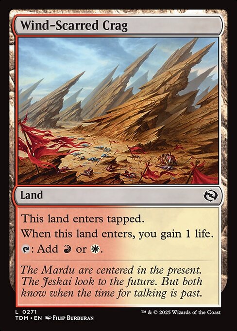 TDM: Wind-Scarred Crag (Foil)