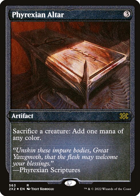 2X2: Phyrexian Altar (Foil Etched)