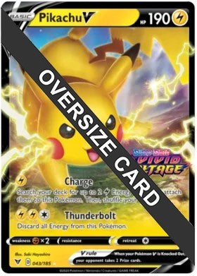PR: Pikachu V - 043/185 (Vivid Voltage Stamped) (Holofoil)