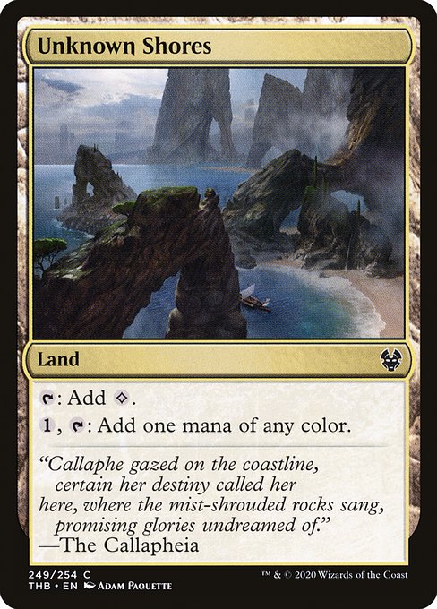 THB: Unknown Shores (Foil)