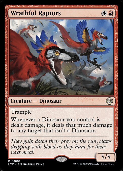 LCC: Wrathful Raptors