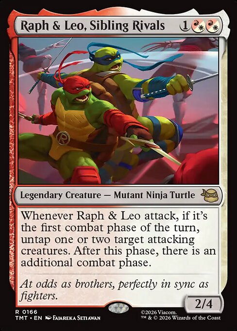 TMT: Raph & Leo, Sibling Rivals