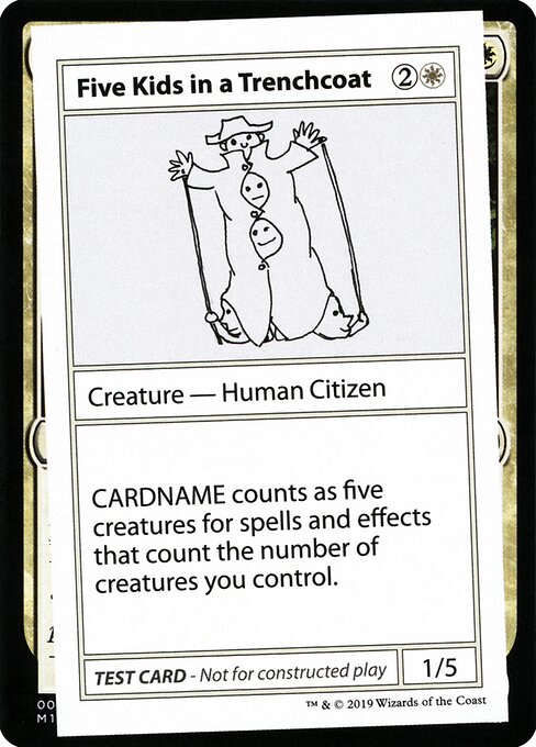 CMB2: Five Kids in a Trenchcoat (No PW Symbol)