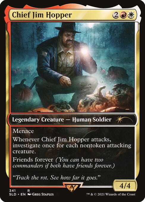 SLD: Chief Jim Hopper (Foil)