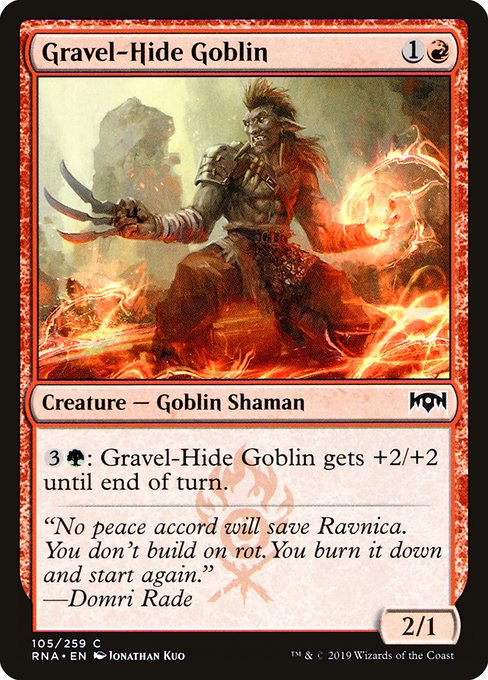 RNA: Gravel-Hide Goblin (Foil)