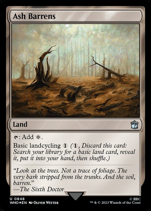 WHO: Ash Barrens (Surge Foil)