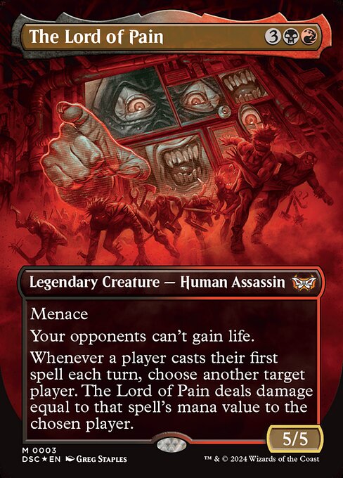 DSC: The Lord of Pain (Borderless) (Foil)