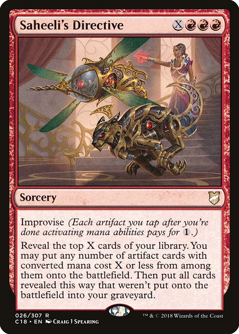 C18: Saheeli's Directive