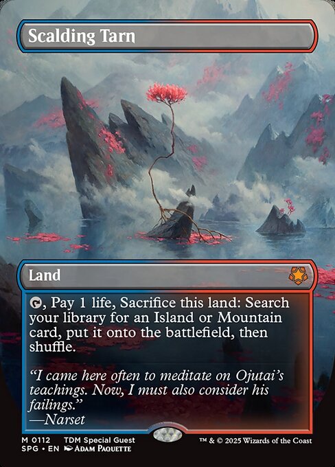 SPG: Scalding Tarn (Borderless) (Foil)