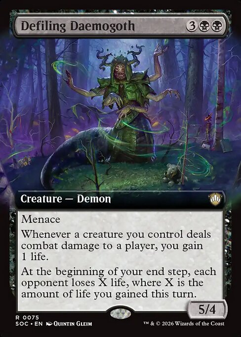 SOC: Defiling Daemogoth (Extended Art)