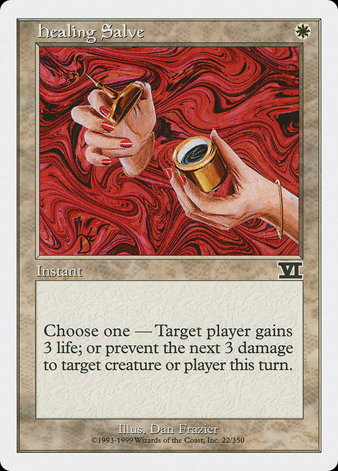 6ED: Healing Salve
