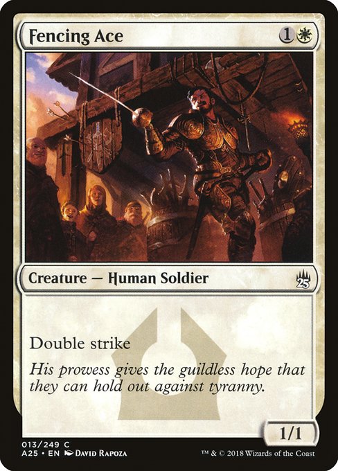 A25: Fencing Ace (Foil)
