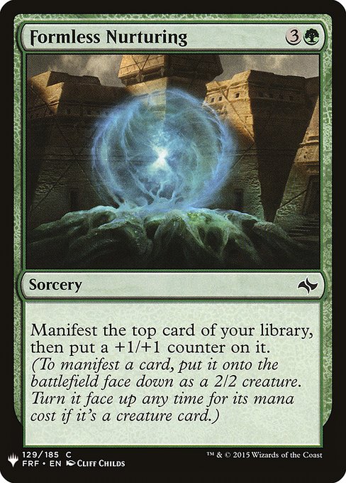 PLST: Formless Nurturing